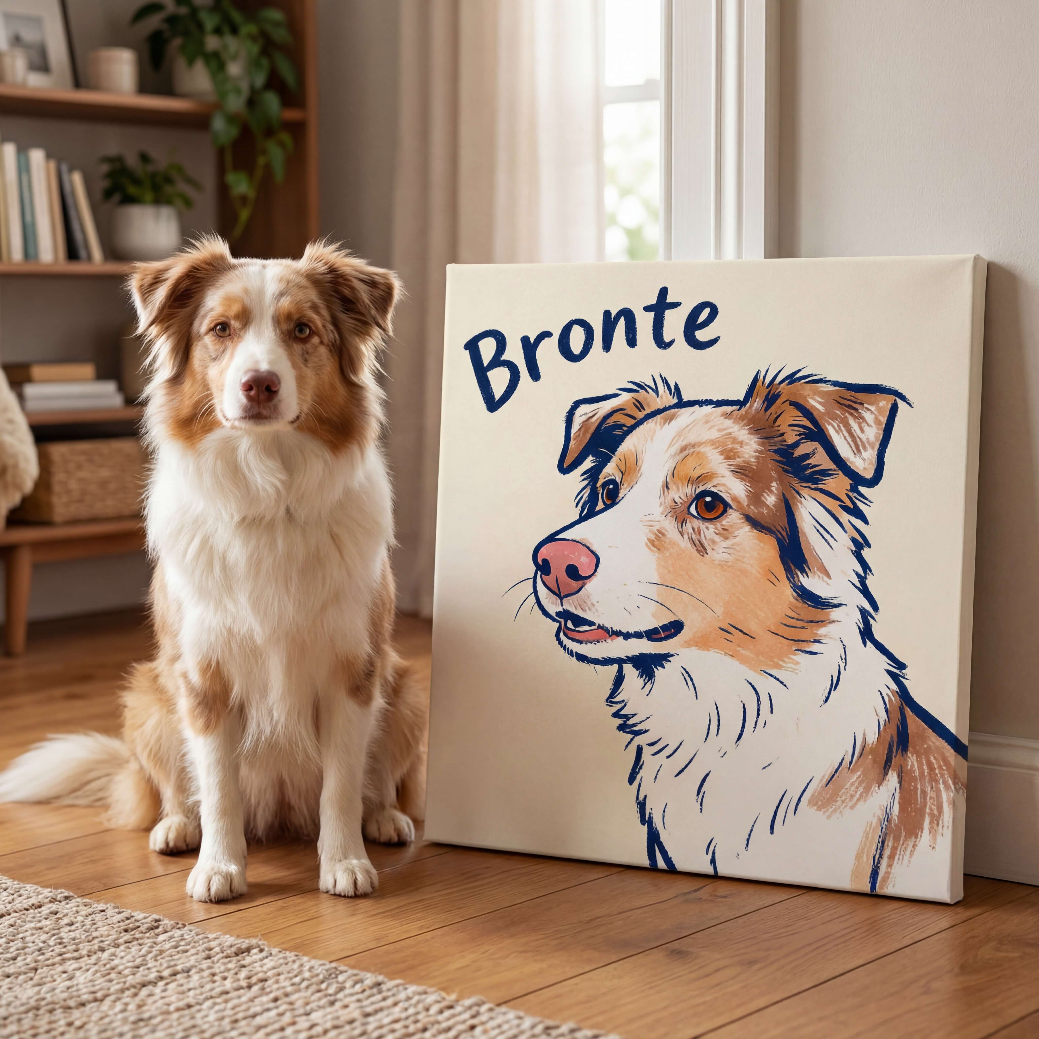 Minimalist Sketch Pet